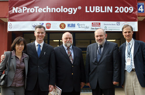 Od lewej: Dr Anna Dzioba, Dr Phil Boyle, Dr Mark Stegman, Dr Maciej Barczentewicz i Prof. Joseph Stanford Od lewej: Dr Anna Dzioba, Dr Phil Boyle, Dr Mark Stegman, Dr Maciej Barczentewicz i Prof. Joseph Stanford